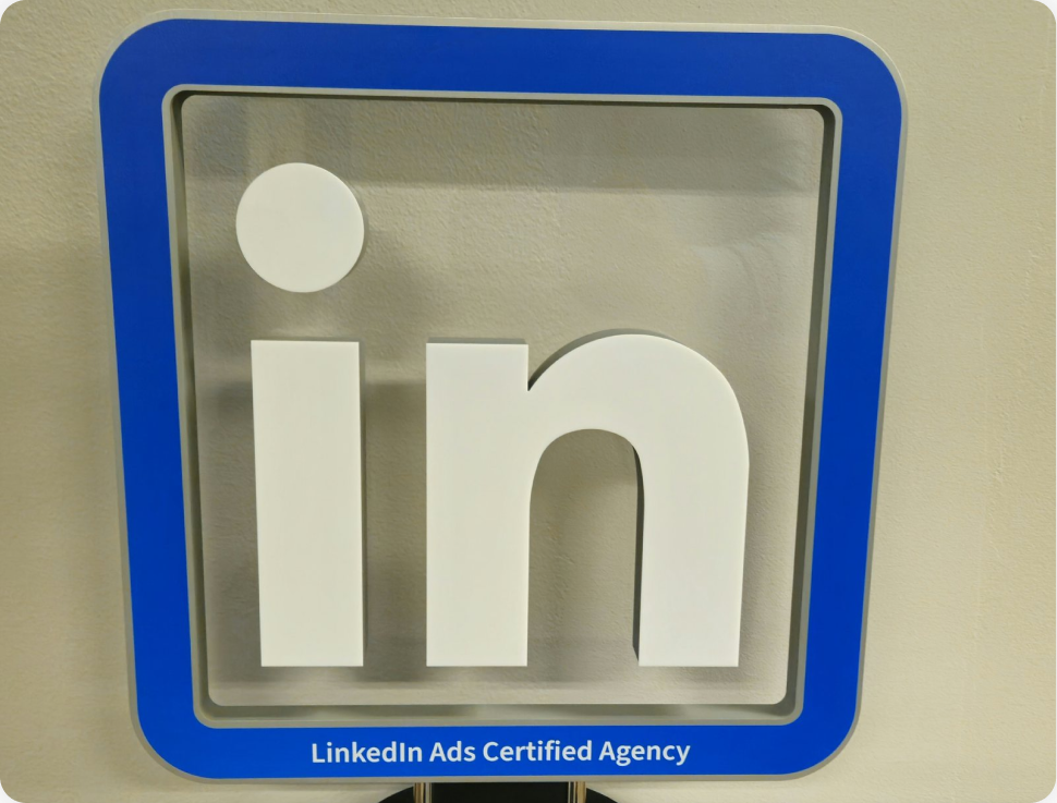 Impactable's LinkedIn Ads Certified Agency award
