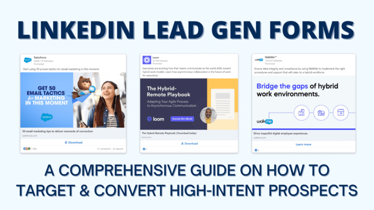 LinkedIn Lead Gen Forms