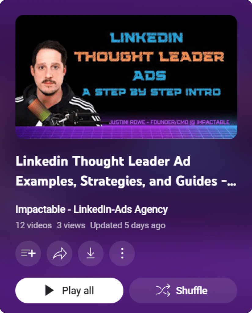 more about thought leader ads