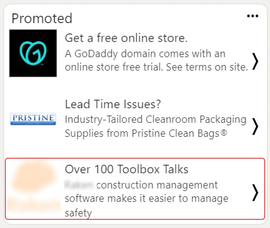 software linkedin ads