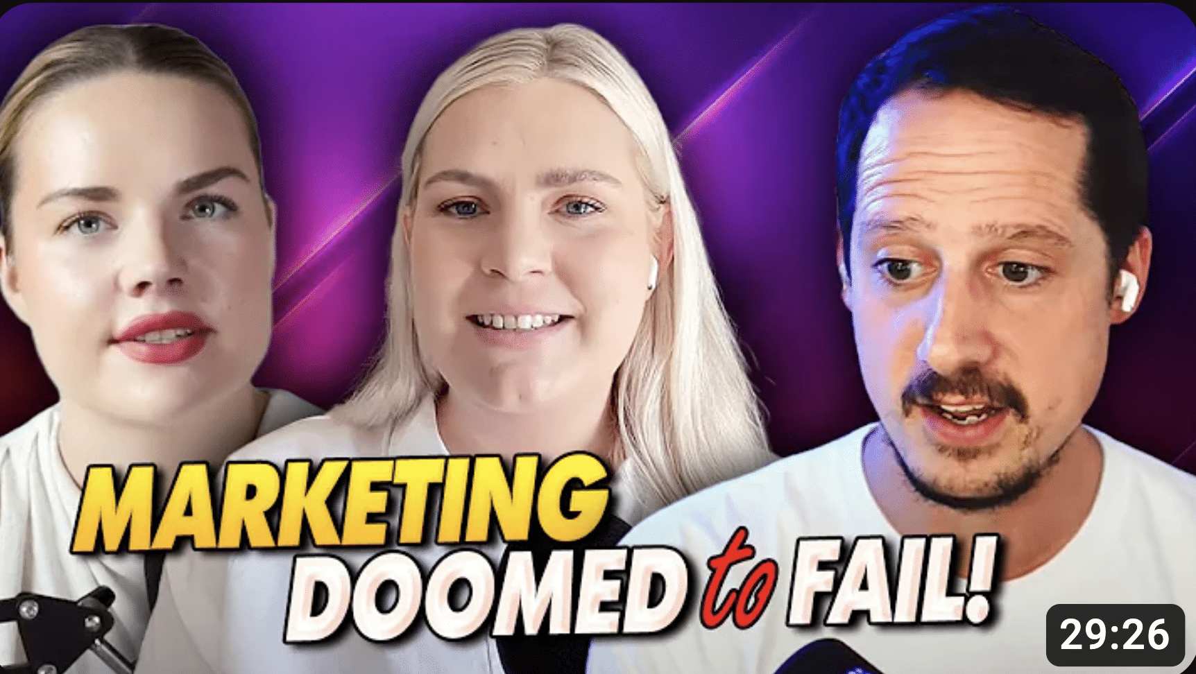 Marketing Doomed to fail podcast