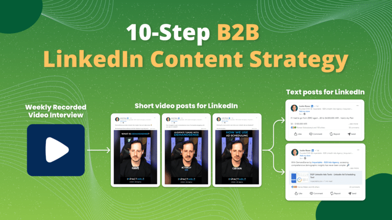 content strategy for linkedin